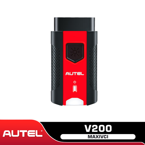 Autel MaxiVCI V200 VCI200 Wireless Dongle, OBD2 Connector Adapter Car  Communication Interface, Work with MaxiCOM MK906 PRO/ MK906 PRO-TS, MaxiSys 