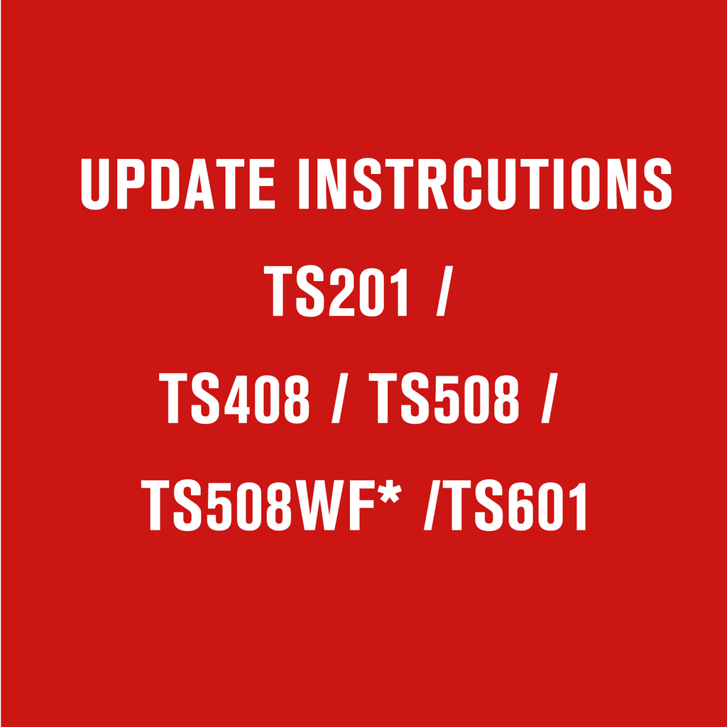 Update Instructions - Autel TS201 / TS408 / TS501 / TS508 / TS508WF* / TS601