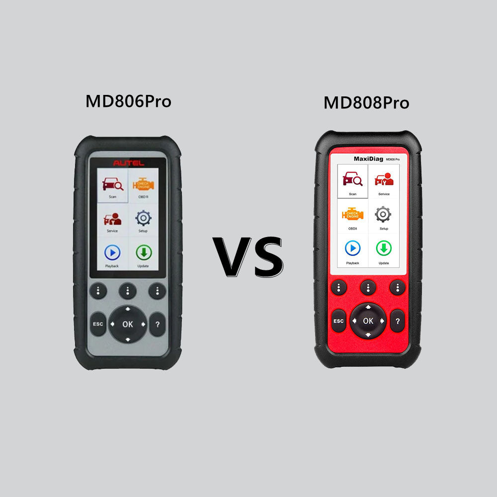 Autel MD806Pro VS. Autel MD808Pro OBD2 Scanner