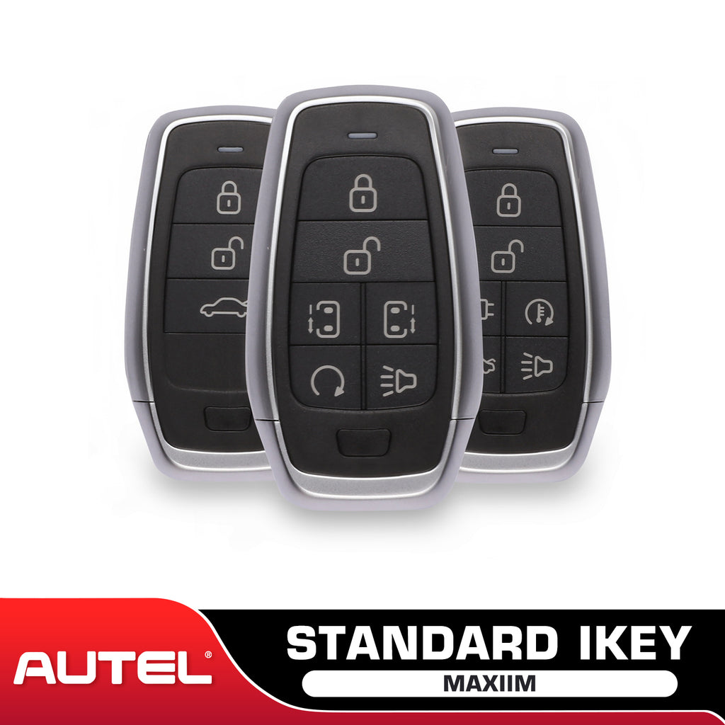 Autel Smart Key Function List V1.60 - Autel Universal Key List