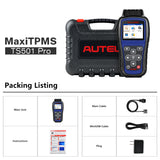 Autel MaxiTPMS TS501 Pro Package List, Autel TPMS Tool, Program Autel MX sensor, Relearn universal OEM Sensors 