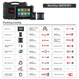 Autel Maxisys MS909EV Intelligent EV Diagnostics Scanner Package List