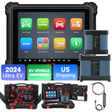 Autel Maxisys Ultra EV 2024 Top Diagnostic Scanner With Oscilloscope 5-In-1 VCMI, ECU Programming & Coding, Advanced Topology Map 2.0, Auto Scan 2.0, Upgraded Ver. of MS Ultra MS919 MS909EV